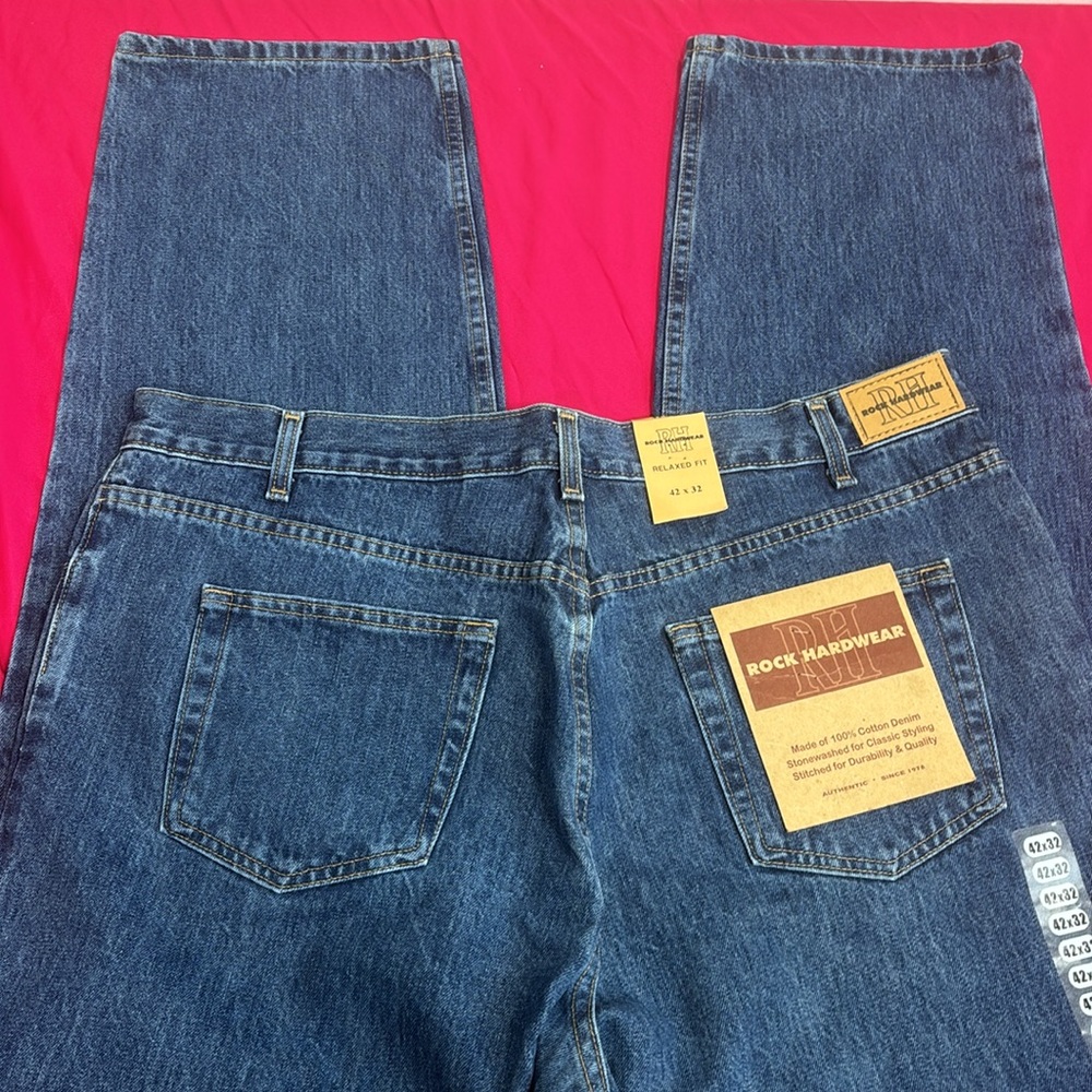 NWT Rock Hardware Relaxed Fit 42X32 - Picture 3 of 8